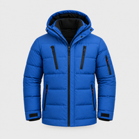 Klaus | Giaccone Invernale Uomo Imbottito con Zip | Fodera Spessa Antivento | Blu, Grigio, Nero e Altri | Taglie S-3XL