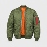Ivan | Giaccone Invernale Uomo Bomber Imbottito con Zip | Polsini Elastici | Nero, Blu Navy e Altri | Taglie S-3XL