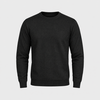 Stefano | Maglione Uomo Girocollo in Maglia Leggera | Tinta Unita | Nero, Bianco, Beige e Altri | Taglie S-XXL