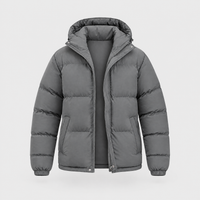 Paolo | Giaccone Invernale Uomo Imbottito con Cappuccio | Puffer con Zip e Polsini Elastici | in 9 Colori | Taglie S-4XL