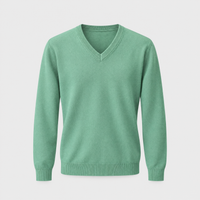 Maglione Uomo Cloudsoft in Misto Cashmere Scollo a V | Sei Colori | Morbidezza Autentica | Taglie XS-3XL