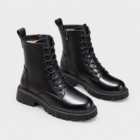 Stivaletti Donna dal Look Sleek Foderati con Lacci | Comfort Cosy | Taglie EU 35-43