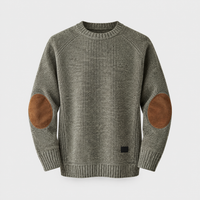 Maglione Donna Haven a Maglia Morbida | Rosso Grigio Blu Marrone | Range Taglie Ampio | Taglie M-5XL
