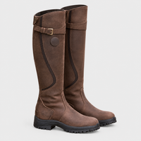 Stivali Donna Ortopedici al Ginocchio in Materiale Morbido con Cinturino a Fibbia | Cinque Colori | Taglie EU 35-43