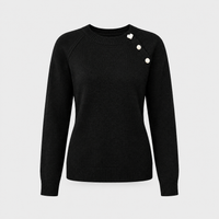 Maglione Donna Elegante Intramontabile a Maglia | Cinque Colori Classici | Taglie S-2XL