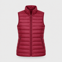 Gilet Donna Trapuntato Leggero con Zip | Cinque Colori | Layering Versatile | Taglie M-4XL