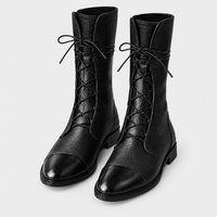 Stivali Donna Tacco Alto Comfortable | Nero Marrone | Taglie EU 37-43