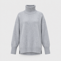 Maglione Donna Oversize Dolcevita Vestibilità Ampia Invernale | Cinque Colori | Taglie XS-3XL