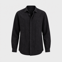 Camicia Uomo Classica con Bottoni Manica Lunga | Undici Colori | Range Ampio | Taglie XS-4XL