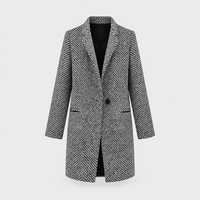 Cappotto Donna Lungo Isolante in Lana | Range Taglie Ampio | Taglie S-3XL