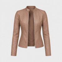 Giacca Donna Slim-Fit dal Look Sleek con Zip | Dodici Colori | Range Ampio | Taglie S-2XL