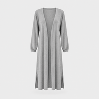 Cardigan Donna Longline Aperto Leggero a Maglia | Nove Colori | Range Ampio | Taglie S-XL
