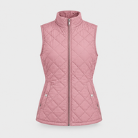 Gilet Donna Trapuntato Leggero Smanicato con Zip | Tredici Colori | Layering Versatile | Taglie S-2XL