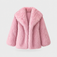 Giacca Donna Aperta in Peluche Vestibilità Rilassata | Undici Colori | Taglie XS-L