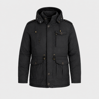 Giacca Uomo Outdoor Heavy-Duty Invernale | Nero Marrone Grigio Beige Blu Navy | Taglie S-2XL