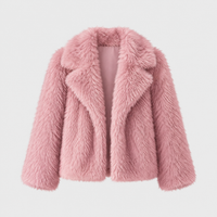 Giacca Corta Donna in Peluche | Undici Colori | Look Chic Invernale | Taglie XS-L