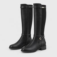 Stivali Donna Premium Ortopedici dal Look Sleek | 2 Colori | Taglie EU 35-43