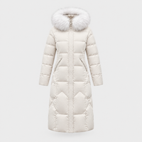 Cappotto Donna Lungo Trapuntato con Cappuccio e Bordo Peluche | 6 Colori | Taglie S-4XL