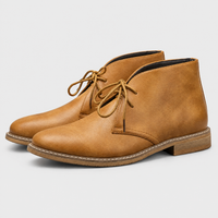 Stivaletti Uomo Chukka Stringati in Materiale Vegan | 3 Colori | Taglie EU 39-45
