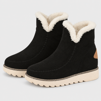 Stivaletti Donna Slip-On Foderati in Peluche Caldi | 3 Colori | Taglie EU 35-43
