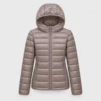 Piumino Donna Leggero con Cappuccio Trapuntato Comprimibile Down | 10 Colori | Taglie S-5XL