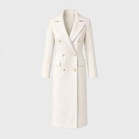 Cappotto Donna Overcoat Lungo Maxi Doppiopetto Invernale | 3 Colori | Taglie S-3XL