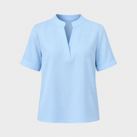 Maglione Donna Vestibilità Rilassata Manica Corta Scollo a V | 7 Colori | Taglie S-3XL