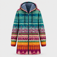 Cardigan Donna Lusso Art-Inspired con Fantasia | Range Taglie Ampio | Look Statement | Taglie S-3XL