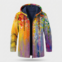 Cardigan Donna Lusso Art-Inspired con Fantasia | Quattro Motivi | Look Statement | Taglie S-3XL