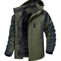 Giacca Uomo Invernale Isolante Foderata in Pile Cosy con Cappuccio | Quattro Colori | Taglie M-4XL