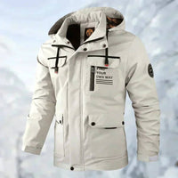 Giacca Uomo Trapuntata Impermeabile Antivento Outdoor con Cappuccio | 4 Colori | Taglie S-5XL