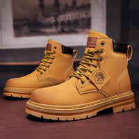 Stivali Hiking Uomo Rugged in Materiale Morbido con Lacci | Khaki Nero Verde | Taglie EU 39-45