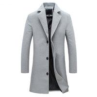 Trench Uomo Invernale per Clima Freddo | 4 Colori | Taglie S-2XL
